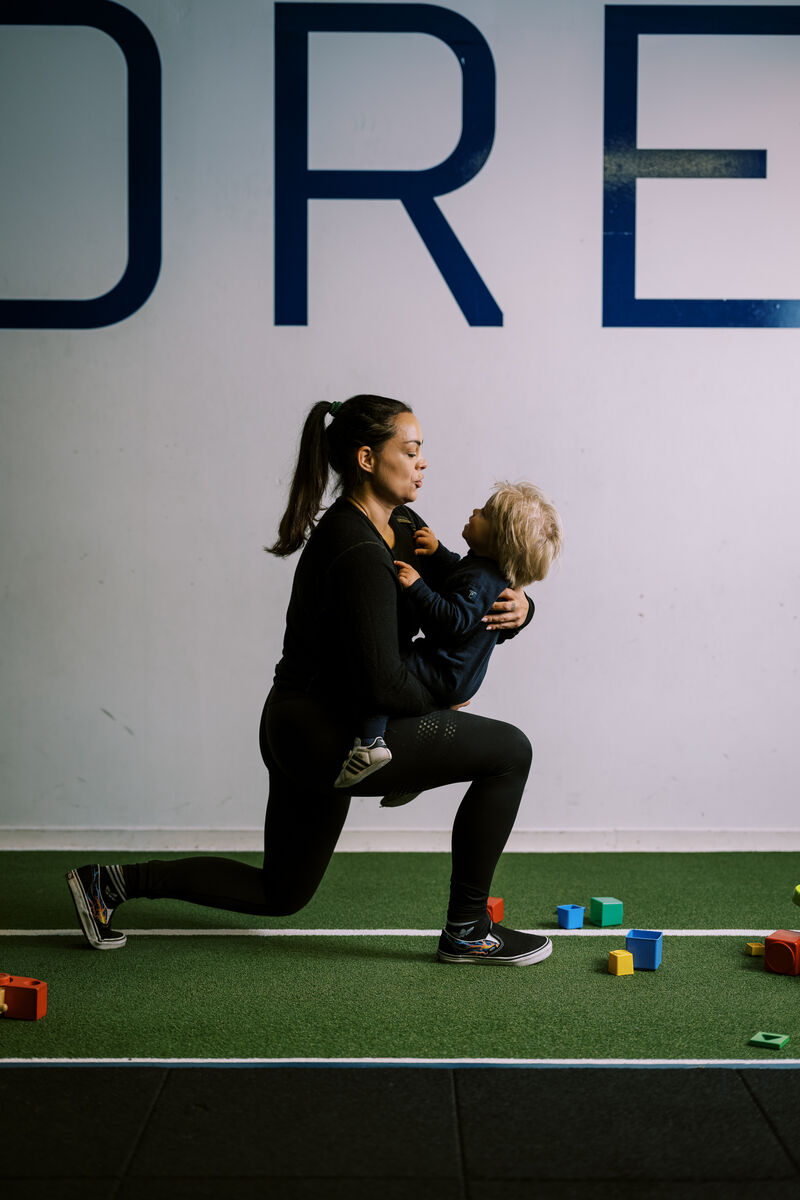 Gruppetreningsøkt med Silje Faret